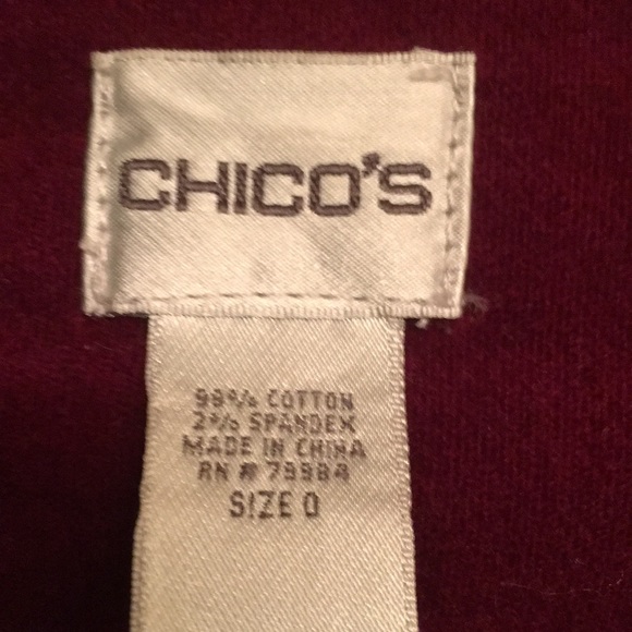 Chico’s red jacket - Picture 4 of 12